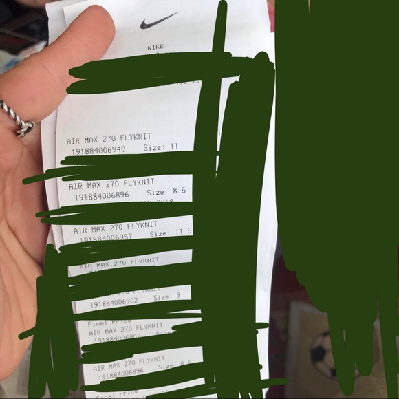 NIKE AIR MAX270 FLYKNIT 8,8.5,9,9.5,10,10.5,11 New - Picture 6 of 8